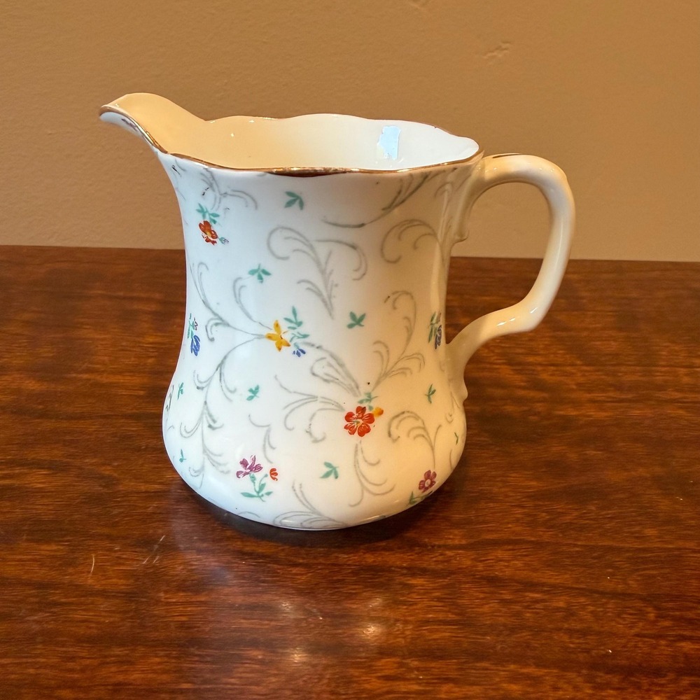Petite Pitcher / Vase / Creamer, Embassy Ware Bone China by Fondeville, England
